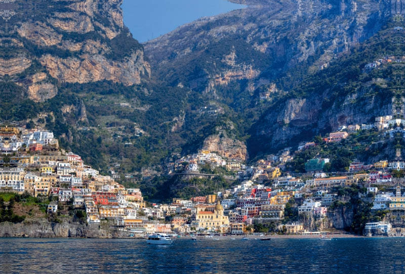 Premium Textil-Leinwand Positano