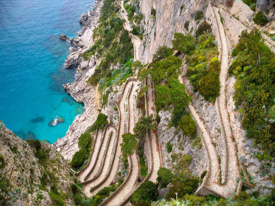 Via Krupp Capri - CALVENDO Foto-Puzzle'