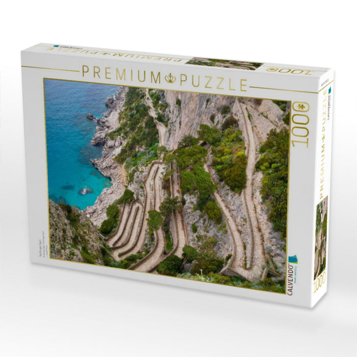 Via Krupp Capri - CALVENDO Foto-Puzzle'