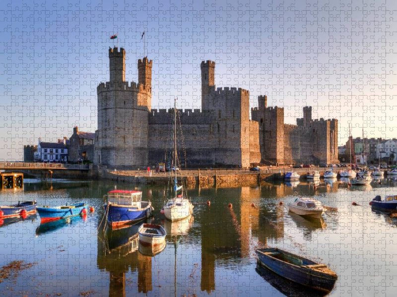 Caernarfon Castle - CALVENDO Foto-Puzzle'