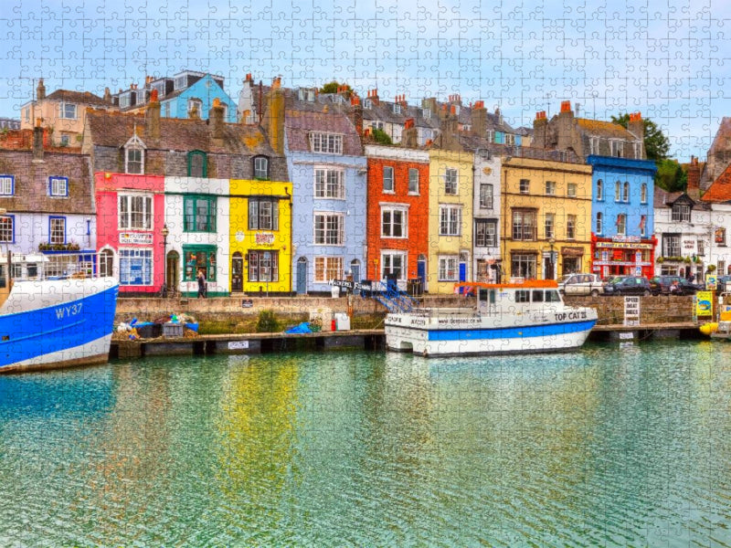 Hafen von Weymouth - CALVENDO Foto-Puzzle'