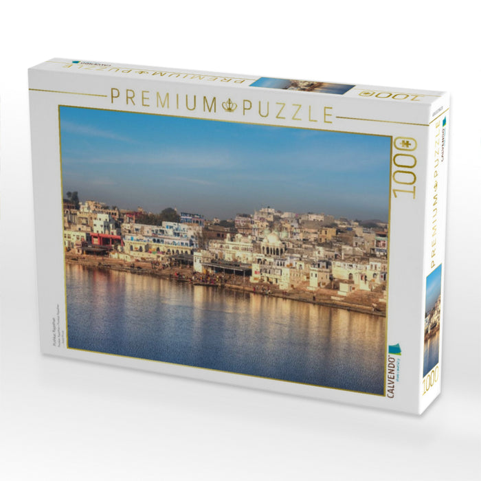 Pushkar, Rajasthan - CALVENDO Foto-Puzzle'