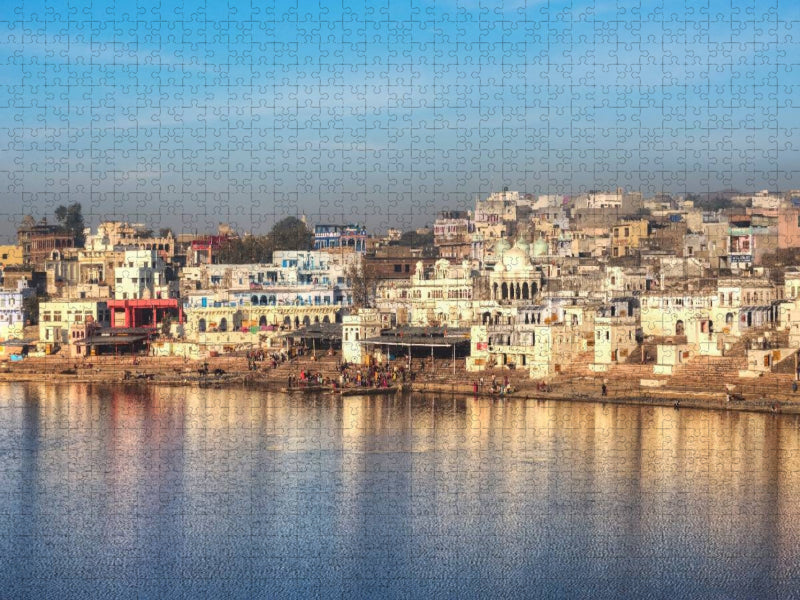 Pushkar, Rajasthan - CALVENDO Foto-Puzzle'