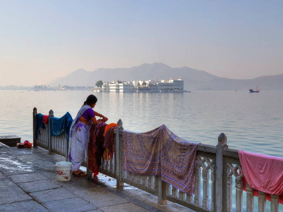 Lake Palace, Udaipur - CALVENDO Foto-Puzzle'