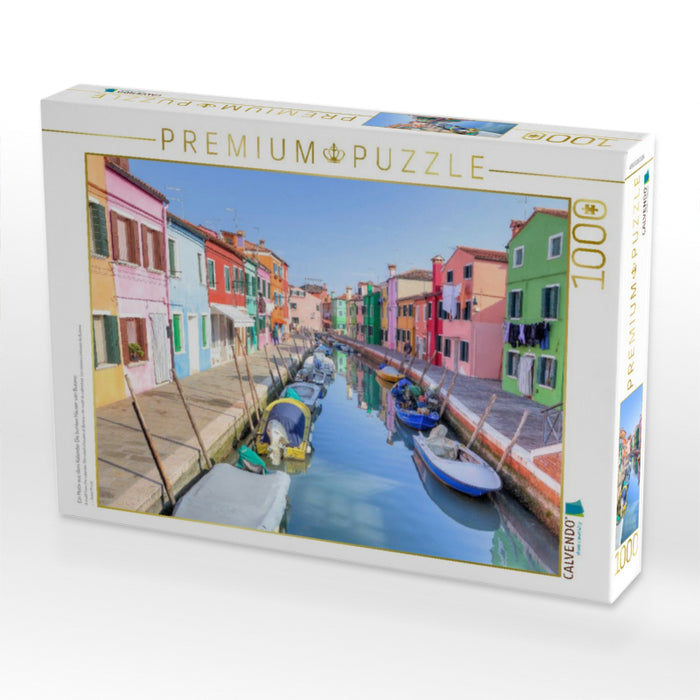Ein Motiv aus dem Kalender Die bunten Häuser von Burano - CALVENDO Foto-Puzzle'