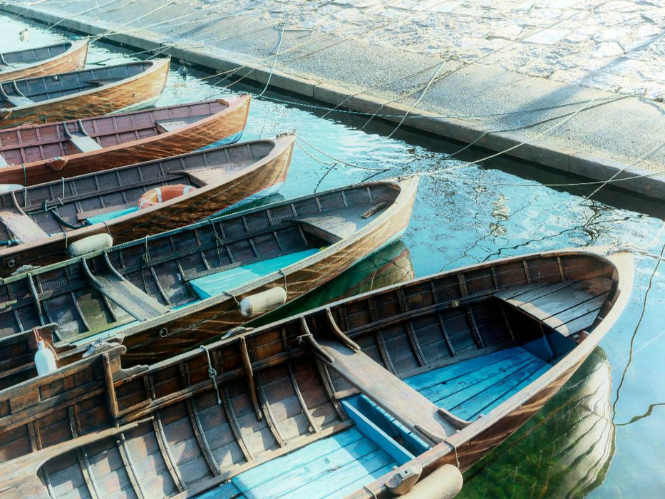 Ein Motiv aus dem Kalender Nostalgische Welt der Boote - CALVENDO Foto-Puzzle'