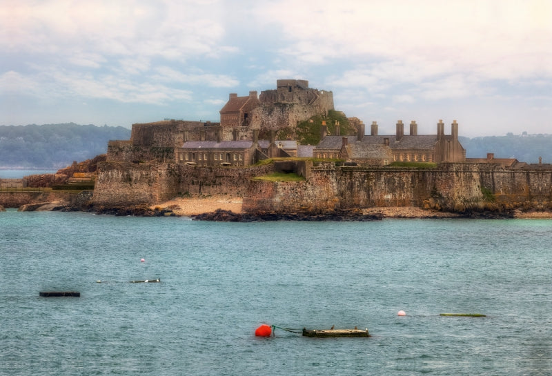 Premium Textil-Leinwand Elizabeth Castle - Jersey