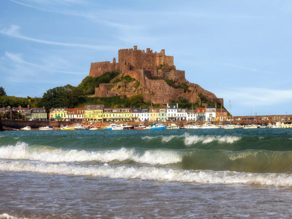 Mont Orgueil Castle - Jersey - CALVENDO Foto-Puzzle'