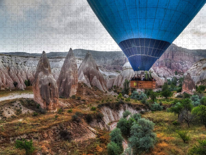 Ballonfahrt - CALVENDO Foto-Puzzle'