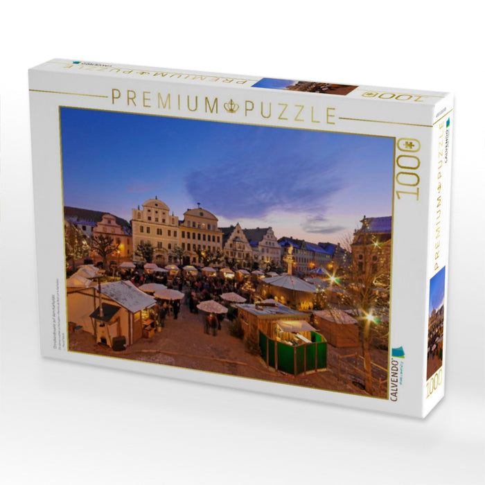 Christkindlmarkt auf dem Karlsplatz - CALVENDO Foto-Puzzle'