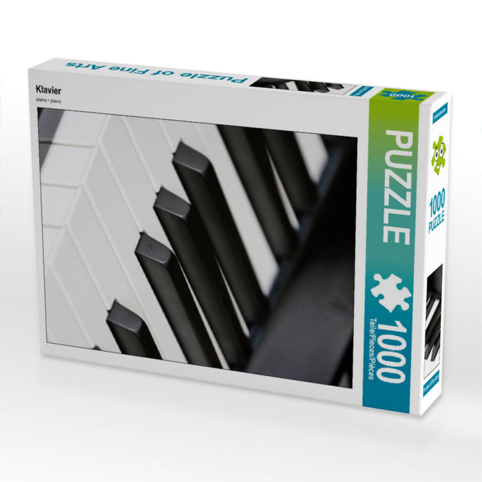 Klavier 2000 Teile Puzzle hoch - CALVENDO Foto-Puzzle'