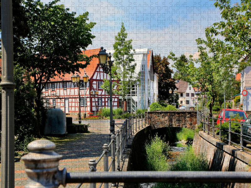 Oberortstraße - CALVENDO Foto-Puzzle'