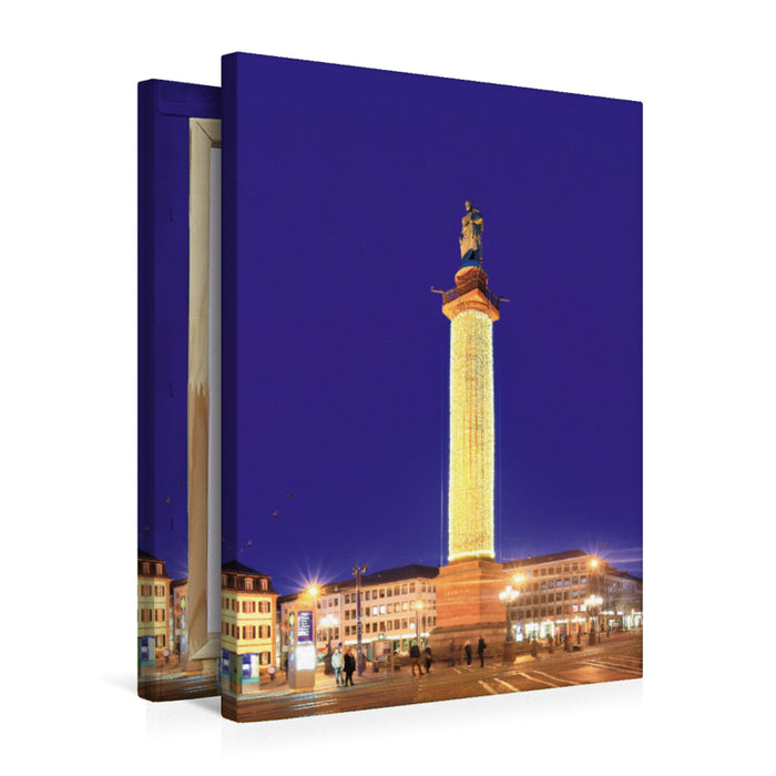 Premium Textil-Leinwand Luisenplatz