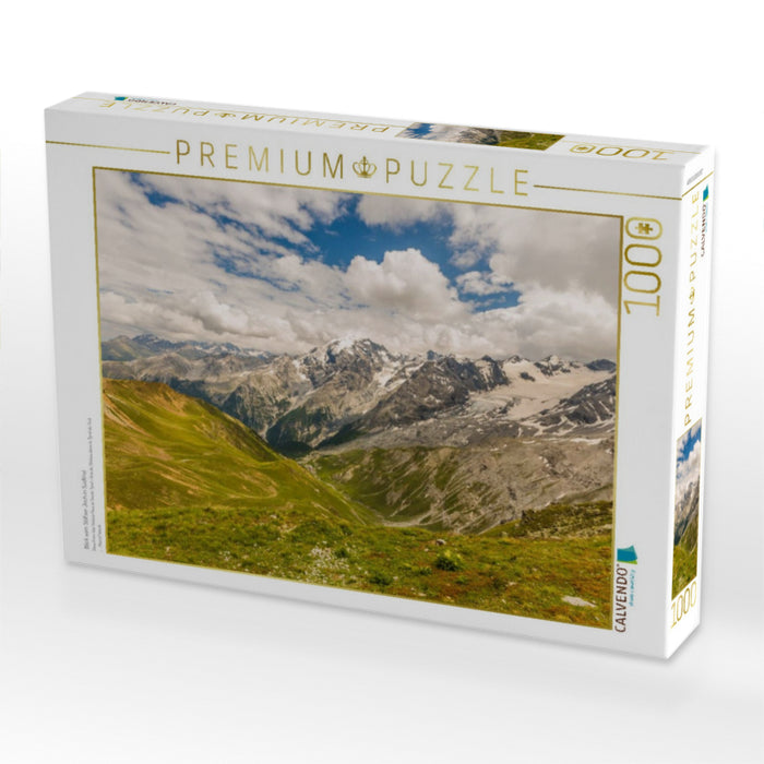 Blick vom Stilfser Joch in Südtirol - CALVENDO Foto-Puzzle'
