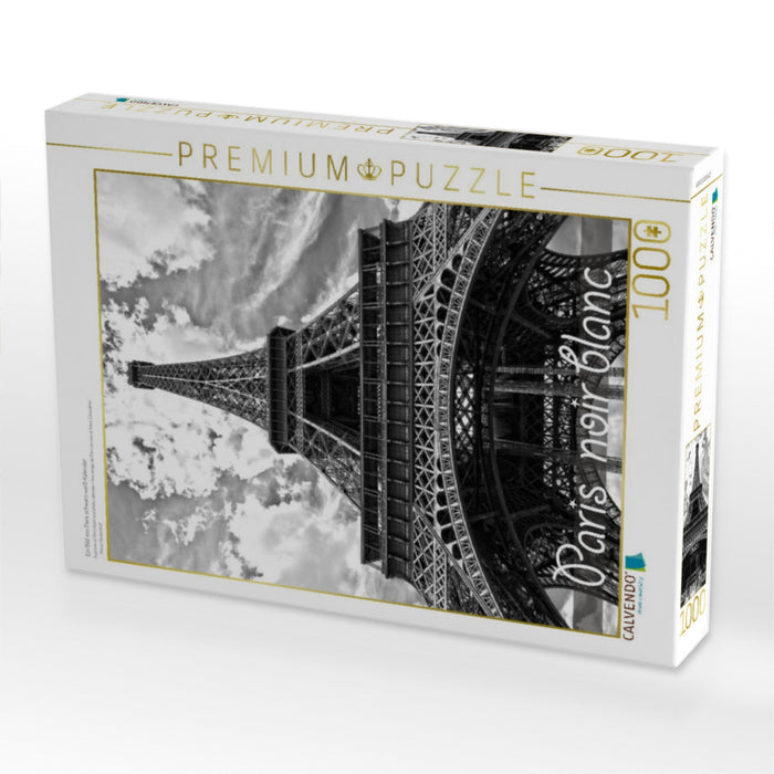 Ein Bild von Paris schwarz weiß Kalender - CALVENDO Foto-Puzzle'