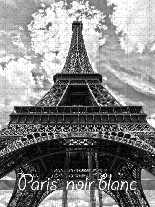 Ein Bild von Paris schwarz weiß Kalender - CALVENDO Foto-Puzzle'