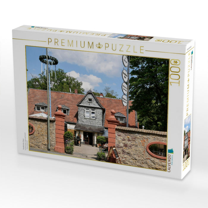 Frankfurter Haus - CALVENDO Foto-Puzzle'