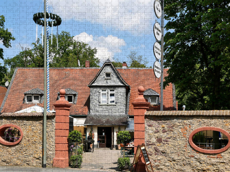 Frankfurter Haus - CALVENDO Foto-Puzzle'