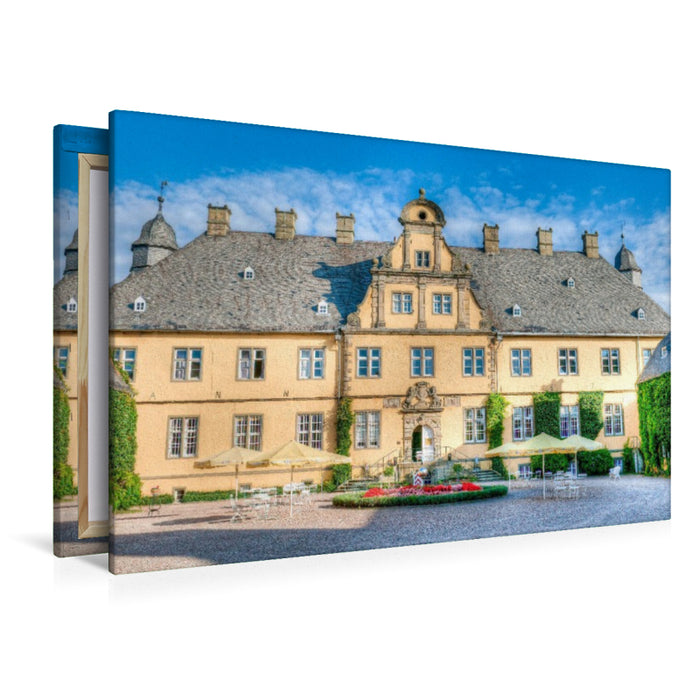 Premium Textil-Leinwand Schloss Eringerfeld
