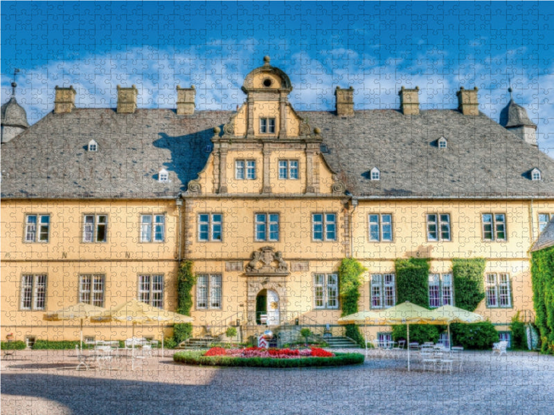 Schloss Eringerfeld 1000 Teile Puzzle quer - CALVENDO Foto-Puzzle'