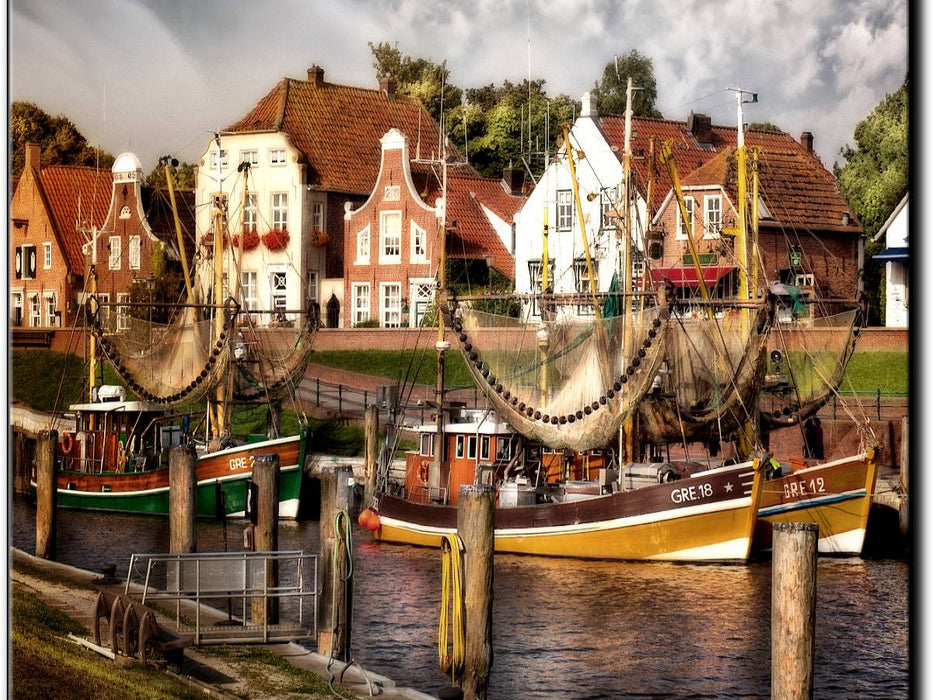 Der alte Hafen Greetsiel - CALVENDO Foto-Puzzle'