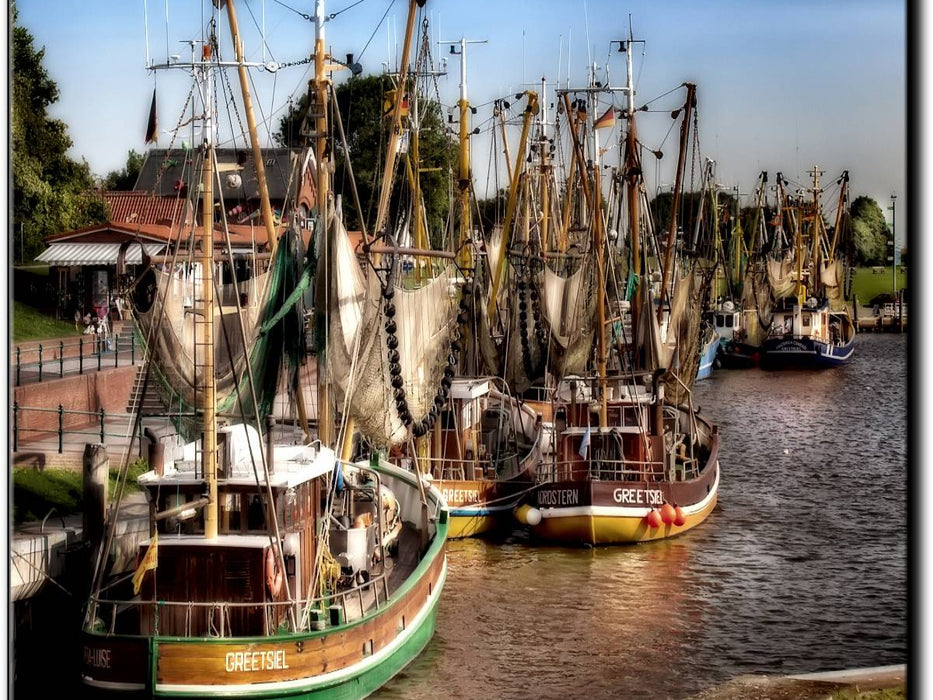 Der alte Hafen Greetsiel - CALVENDO Foto-Puzzle'
