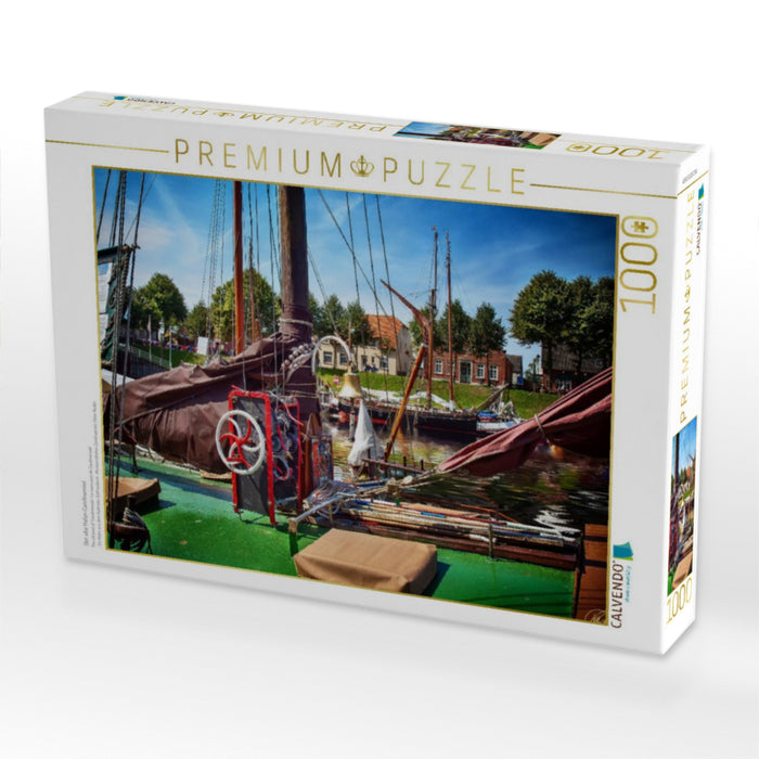 Der alte Hafen Carolinensiel - CALVENDO Foto-Puzzle'