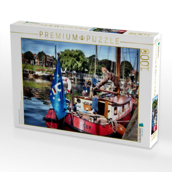 Der alte Hafen Carolinensiel - CALVENDO Foto-Puzzle'