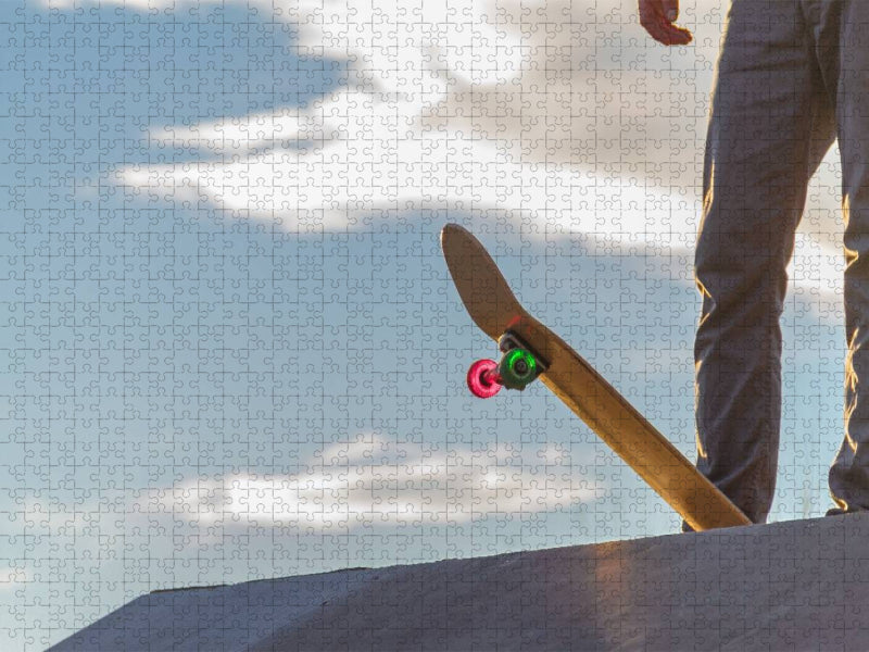 it's SKATEBOARDING - CALVENDO photo puzzle 