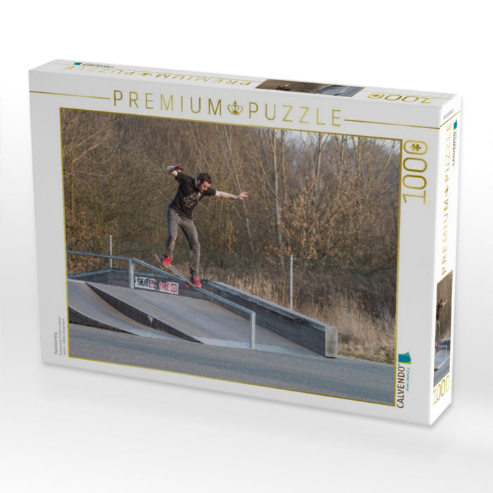 Skateboarding - CALVENDO photo puzzle 