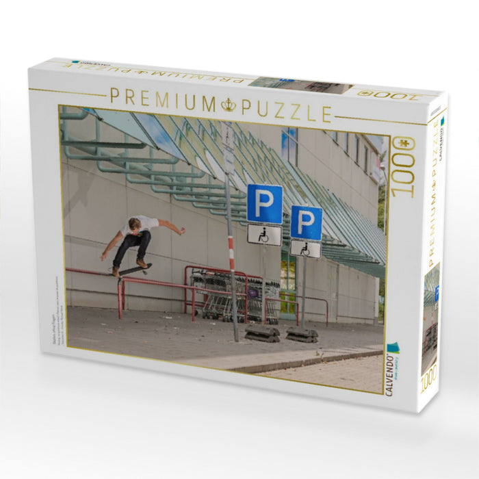Skaten, ohne Fragen 1000 Teile Puzzle quer - CALVENDO Foto-Puzzle'
