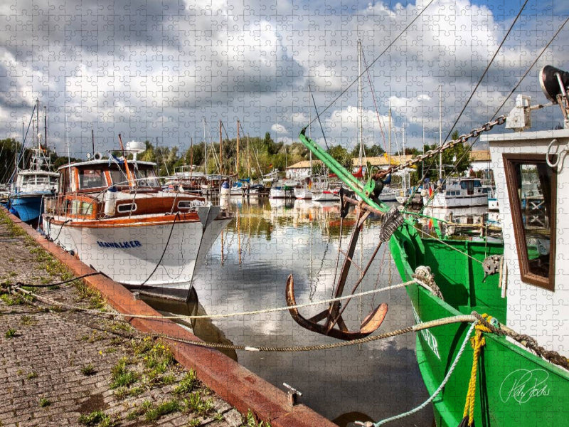 Friesland - Vareler Hafen - CALVENDO Foto-Puzzle'