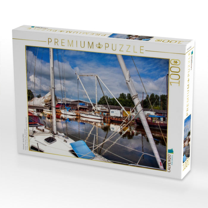 Friesland - Vareler Hafen - CALVENDO Foto-Puzzle'