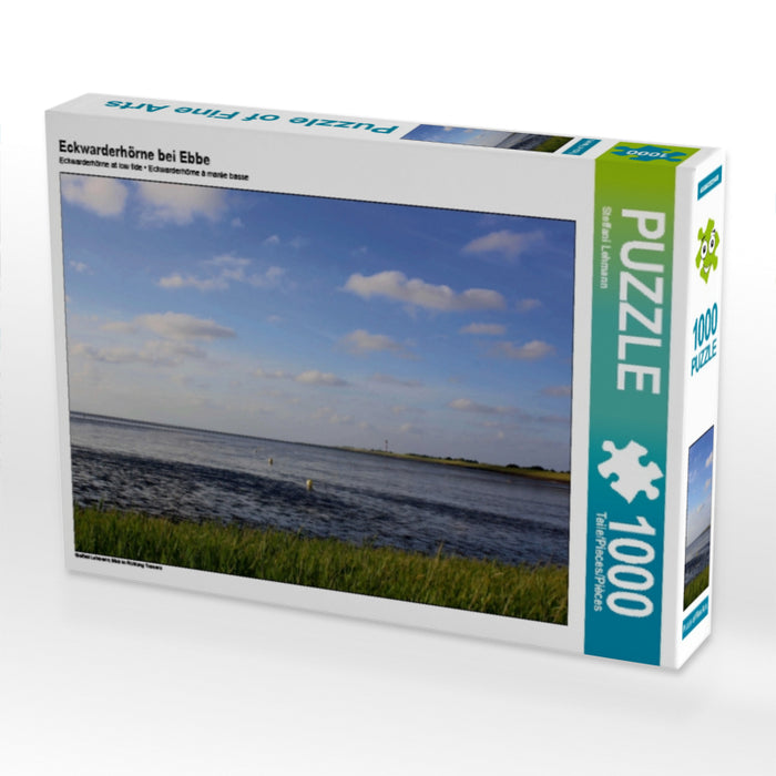 Eckwarderhörne at low tide - CALVENDO photo puzzle 