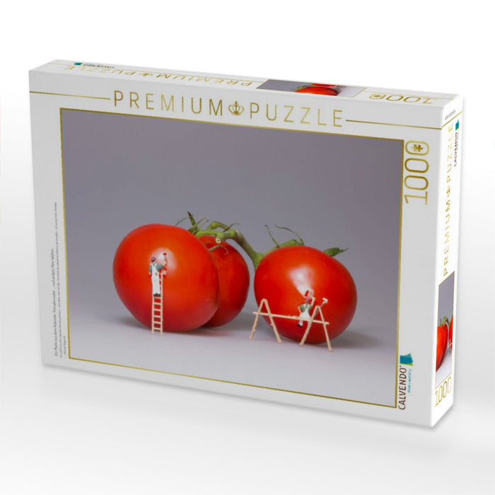Ein Motiv aus dem Kalender Tomatenmaler... und andere Mini-Welten - CALVENDO Foto-Puzzle'