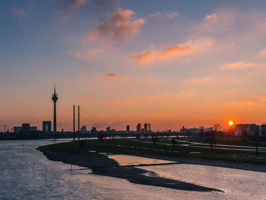 Ansicht bei Sonnenuntergang - CALVENDO Foto-Puzzle'