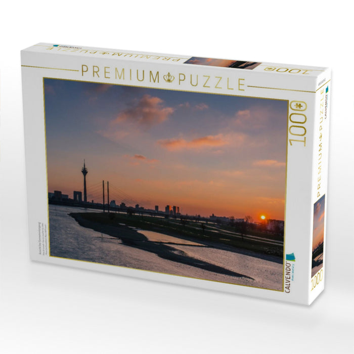 Ansicht bei Sonnenuntergang - CALVENDO Foto-Puzzle'