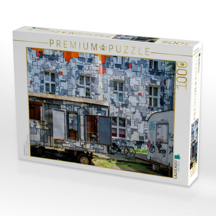 Fassadenkunst - I - CALVENDO Foto-Puzzle'
