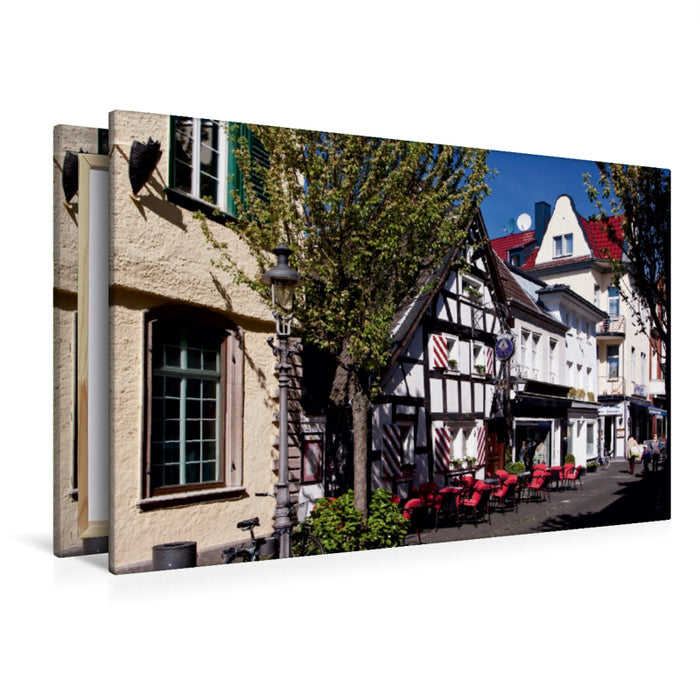 Premium Textil-Leinwand Hauptstrasse