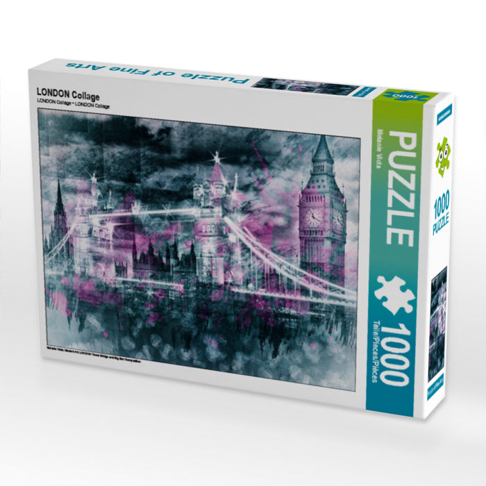 LONDRES Collage - Puzzle photo CALVENDO 