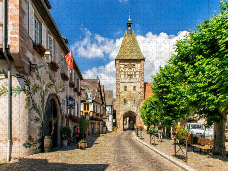 Bergheim - CALVENDO Foto-Puzzle'