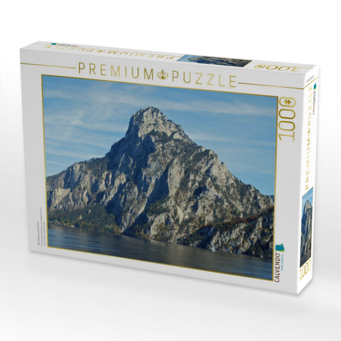 Der Berg und sein See - CALVENDO Foto-Puzzle'