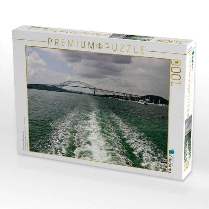 Panamakanal, Amerikabrücke - CALVENDO Foto-Puzzle'