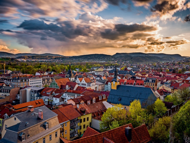 Rudolstadt, schöne Stadt 1000 Teile Puzzle quer - CALVENDO Foto-Puzzle'