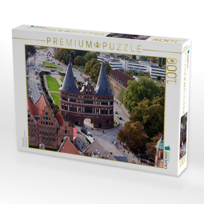Holstentorplatz - CALVENDO Foto-Puzzle'