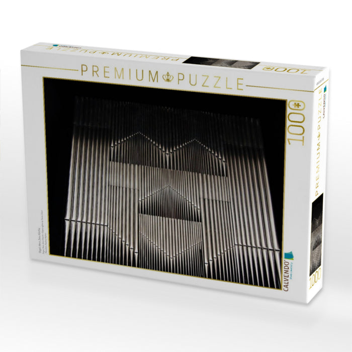 Orgel, Herz Jesu Kirche - CALVENDO Foto-Puzzle'