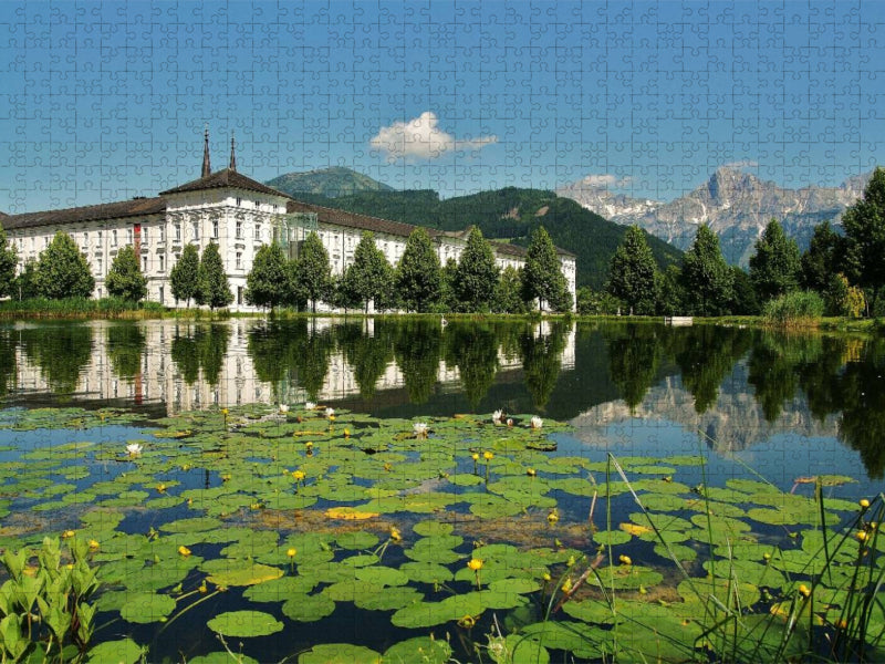 Stiftsteich Admont - CALVENDO Foto-Puzzle'