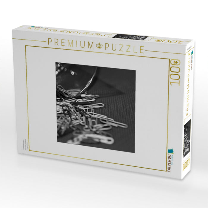 Büroklammern - CALVENDO Foto-Puzzle'