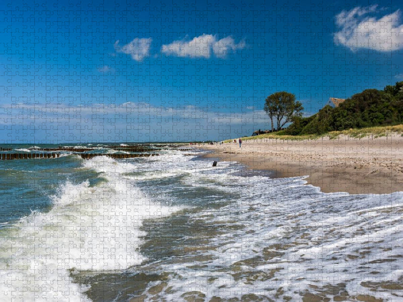 Strand von Ahrenshoop - CALVENDO Foto-Puzzle'