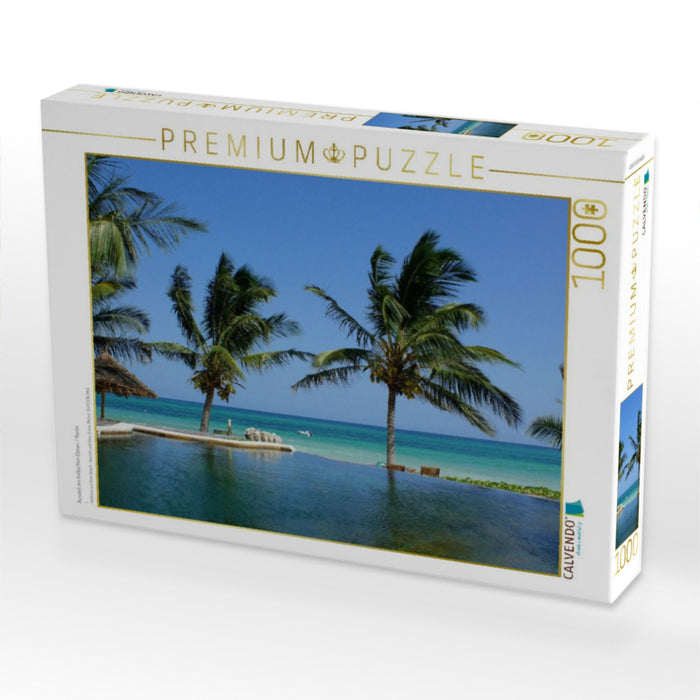 Auszeit am Indischen Ozean / Kenia - CALVENDO Foto-Puzzle'